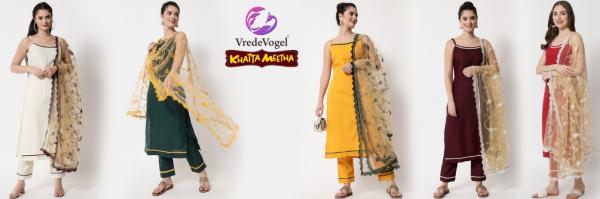 Vredevogel-khatta-meetha Cotton Designer Readymade Suit